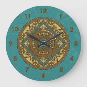 Mandala Clock Grote Klok