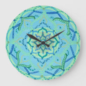 Mandala Clock Grote Klok (Voorkant)