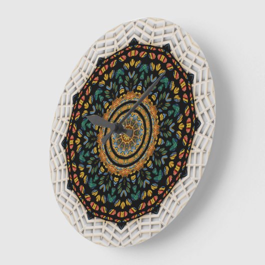 Mandala Clock Grote Klok (Hoek)