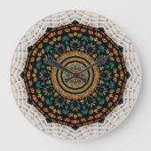 Mandala Clock Grote Klok (Voorkant)