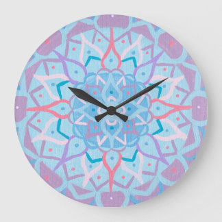 Mandala Clock Grote Klok