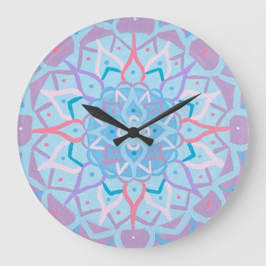 Mandala Clock Grote Klok (Voorkant)