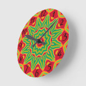 Mandala Clock Ronde Klok (Hoek)