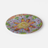 Mandala Colorful Art Custom Paper Bord 7 in (Gekanteld)