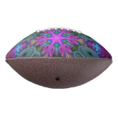 Mandala Colorful Striking Fractal Art Kaleidoscope American Football (Gedraaid 270)