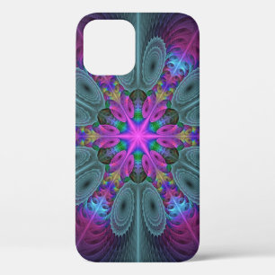 Mandala Colorful Striking Fractal Art Kaleidoscope Case-Mate iPhone Case