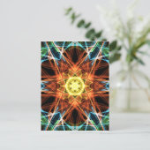 mandala colorida.png briefkaart (Staand voorkant)