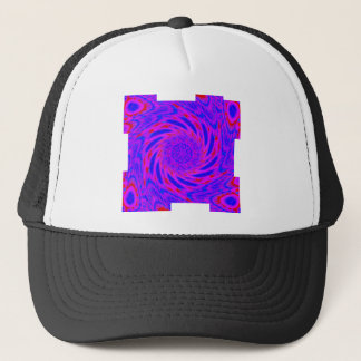 Mandala-colorroze-blauw-LOVE-kaleidoscoop RMDESIGN Trucker Pet