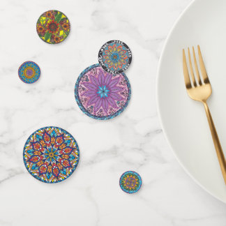 Mandala Confetti (6 verschillende design)