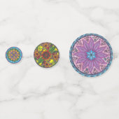 Mandala Confetti (6 verschillende design) (Voorkanten)