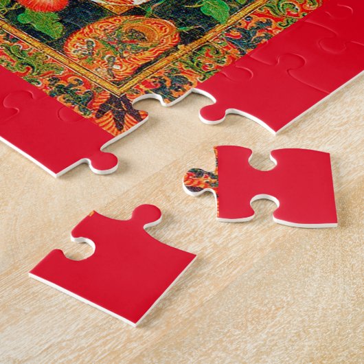 Mandala Cosmic Diagram for Meditation Jigsaw Puzzl Legpuzzel (Zijkant)