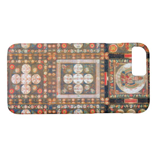 Mandala Cosmic Diagram voor Meditatie Case-Mate iPhone Case (Achterkant (Horizontaal))