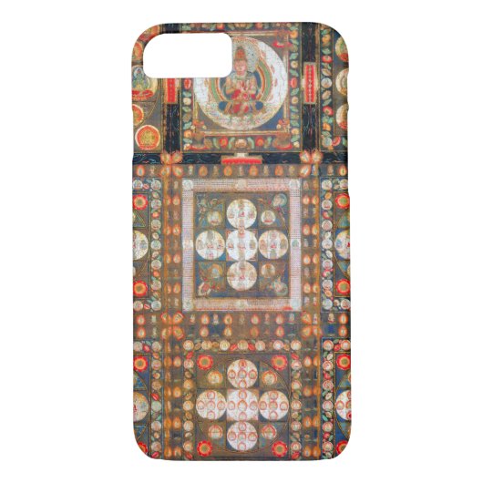Mandala Cosmic Diagram voor Meditatie Case-Mate iPhone Case (Achterkant)