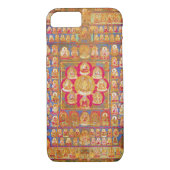 Mandala Cosmic Diagram voor Meditatie Case-Mate iPhone Case (Achterkant)
