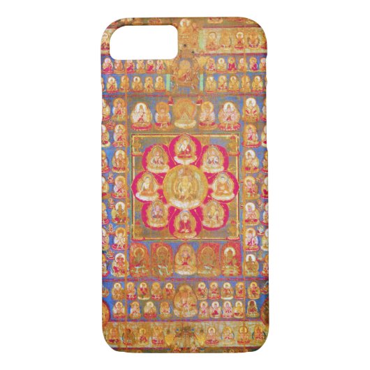Mandala Cosmic Diagram voor Meditatie Case-Mate iPhone Case (Achterkant)