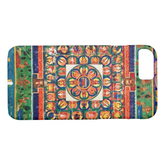Mandala Cosmic Diagram voor Meditatie Case-Mate iPhone Case (Achterkant (Horizontaal))