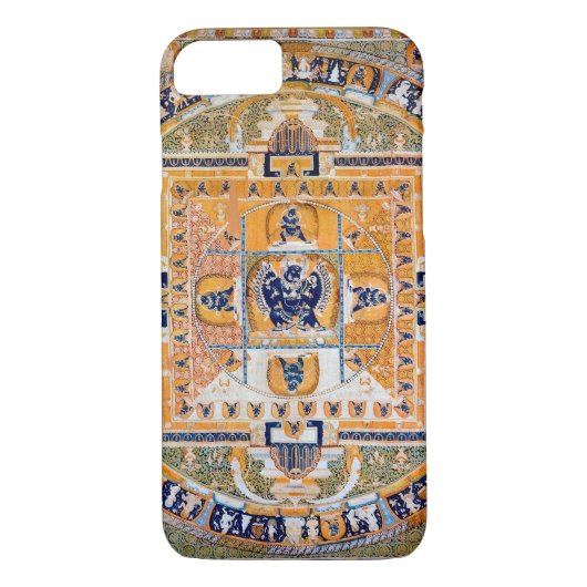 Mandala Cosmic Diagram voor Meditatie Case-Mate iPhone Case (Achterkant)