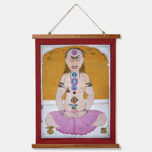 Mandala Cosmic Diagram voor Meditatie Hangend Wandkleed