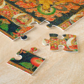 Mandala Cosmic Diagram voor Meditatie Legpuzzel (Zijkant)