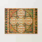 Mandala Cosmic Diagram voor Meditatie Legpuzzel (Horizontaal)