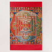 Mandala Cosmic Diagram voor Meditatie Legpuzzel (Verticaal)