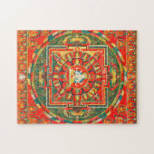 Mandala Cosmic Diagram voor Meditatie Legpuzzel (Horizontaal)