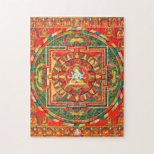 Mandala Cosmic Diagram voor Meditatie Legpuzzel
