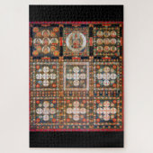 Mandala Cosmic Diagram voor Meditatie Legpuzzel (Verticaal)