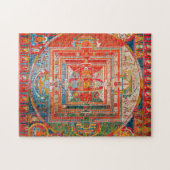 Mandala Cosmic Diagram voor Meditatie Legpuzzel (Horizontaal)