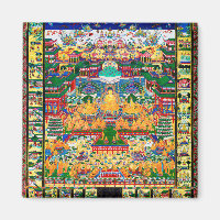 Mandala Cosmic Diagram voor Meditatie