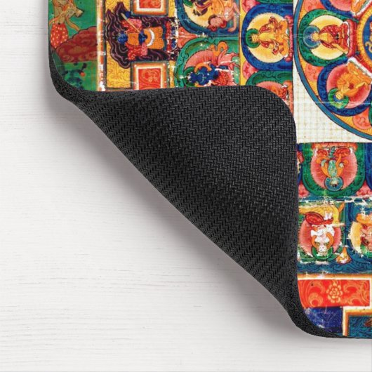 Mandala Cosmic Diagram voor Meditatie Muismat (Hoek)