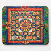 Mandala Cosmic Diagram voor Meditatie Muismat (Voorkant)