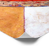 Mandala Cosmic Diagram voor Meditatie Poster (Hoek)