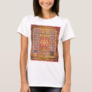 Mandala Cosmic Diagram voor Meditatie T-shirt