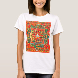 Mandala Cosmic Diagram voor Meditatie T-shirt