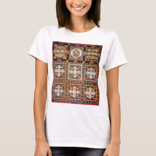 Mandala Cosmic Diagram voor Meditatie T-shirt
