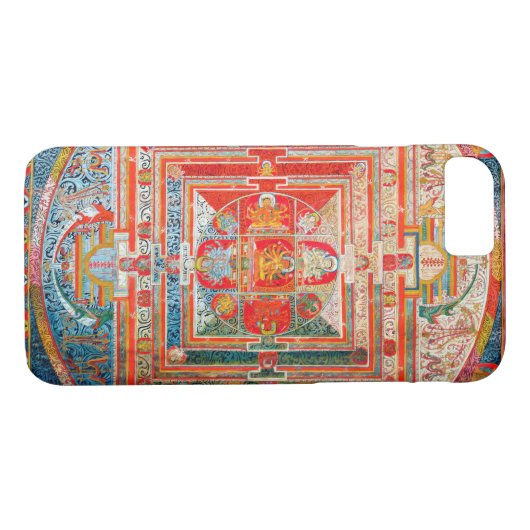 Mandala Cosmic Diagram voor Meditation Case-Mate iPhone Case (Achterkant (Horizontaal))
