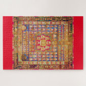 Mandala Cosmic Diagram voor Meditation Legpuzzel (Horizontaal)