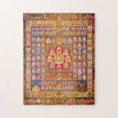 Mandala Cosmic Diagram voor Meditation Legpuzzel (Verticaal)