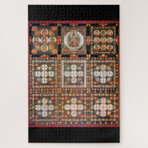 Mandala Cosmic Diagram voor Meditation Legpuzzel