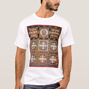 Mandala Cosmic Diagram voor Meditation T-shirt