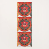 Mandala Cosmic Diagram voor Meditation Yogamat (Achterkant)