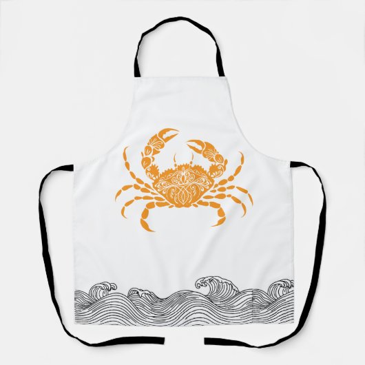 Mandala Crab Schort (Voorkant)