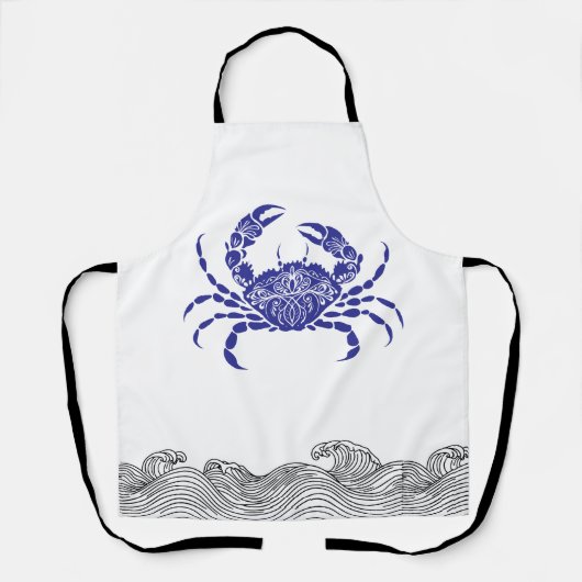 Mandala Crab Schort (Voorkant)