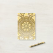 Mandala Creatie, alle punten voor één 2 Post-it® Notes (Op bureau)
