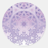 Mandala Creation, alle punten voor 10 Ronde Sticker (Voorkant)