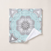 Mandala Creation, alle punten voor één 1 Bad Handdoek (Wasdoekje)