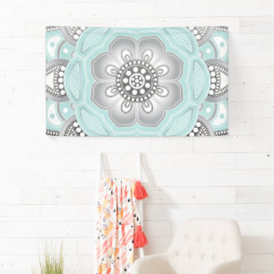 Mandala Creation, alle punten voor één 1 Spandoek