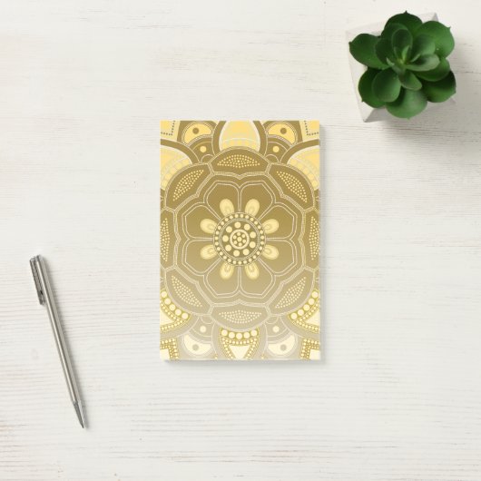 Mandala Creation, alle punten voor één 2 Post-it® Notes (Kantoor)