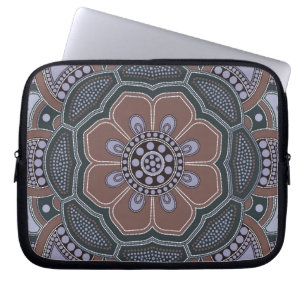 Mandala Creation, alle punten voor één 6 Laptop Sleeve